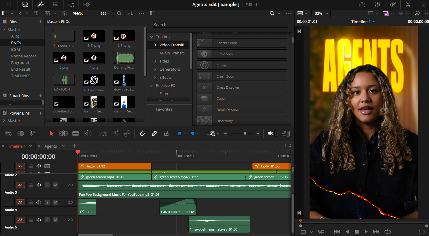 I will edit  videos with trending captions and effects
